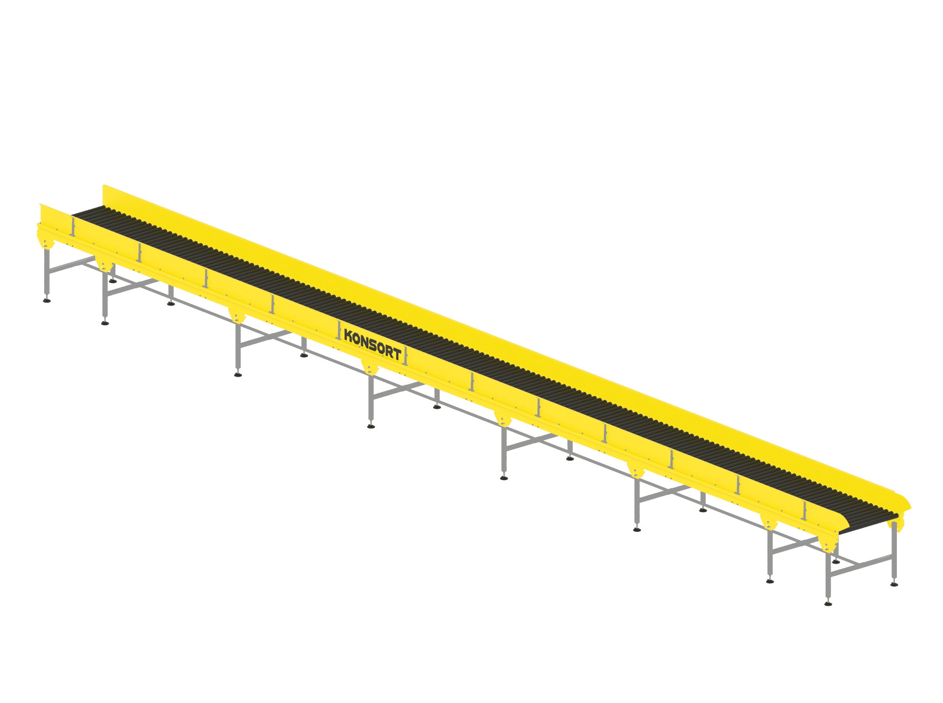 Non-drive roller conveyor