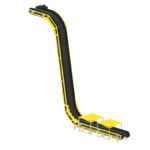 Z-shaped conveyor