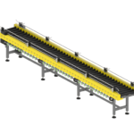 Drive roller conveyor (conveyor for displacement) 3 m roller conveyor