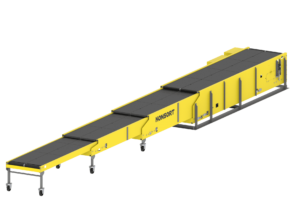 Folding conveyor (telescopic)