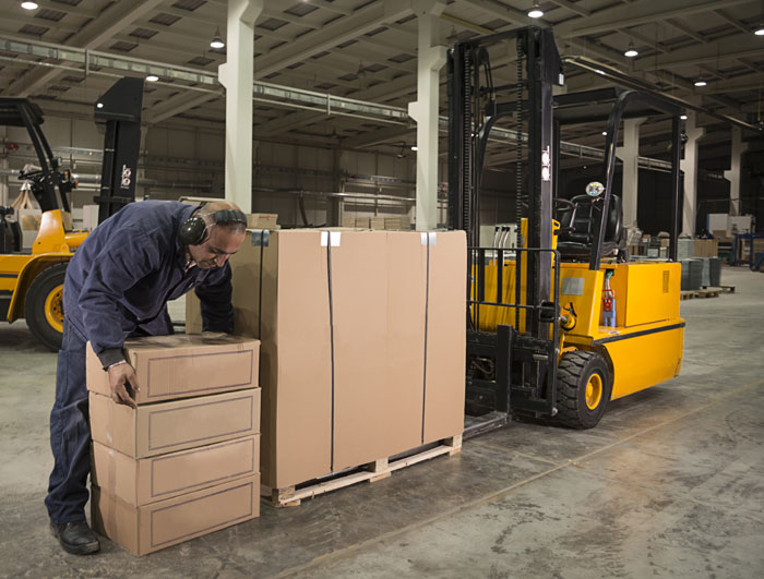 Maintenance of warehouse equipment and machinery (pallet trucks, stackers, reach trucks, and loaders)