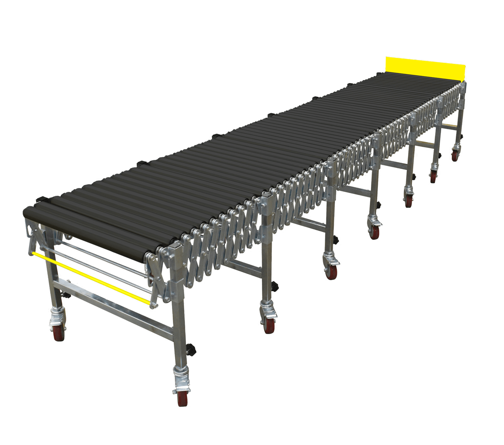 Non-drive roller conveyor pantograph