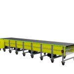 Drive roller conveyor universal (roller conveyor) 4m