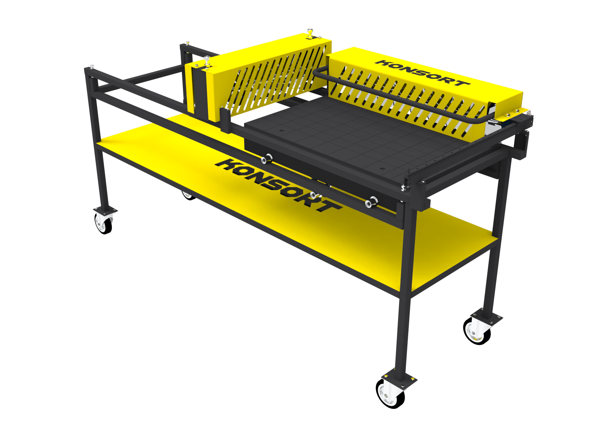 Conveyor table (machine for slicing pastille)