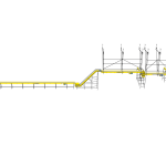 Wafer-based confectionery conveyor line