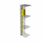 Vertical conveyor for restaurants