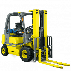 Вилочний електронавантажувач Nissan-Unicarriers для складу