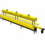 Конвейер для косметических материалов