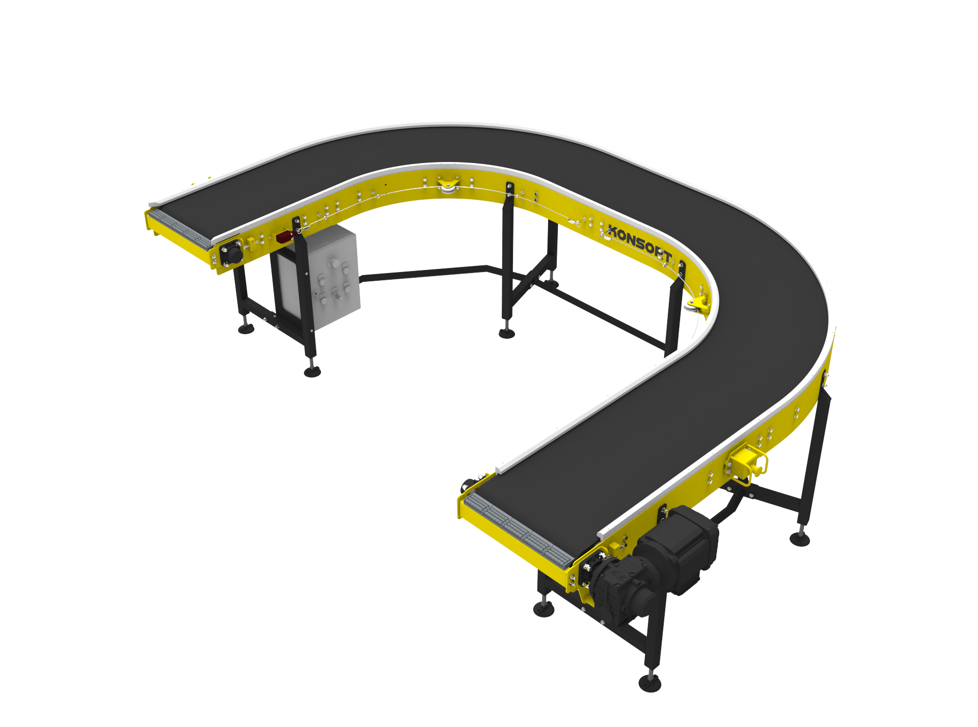 Конвейер С-образный транспортер