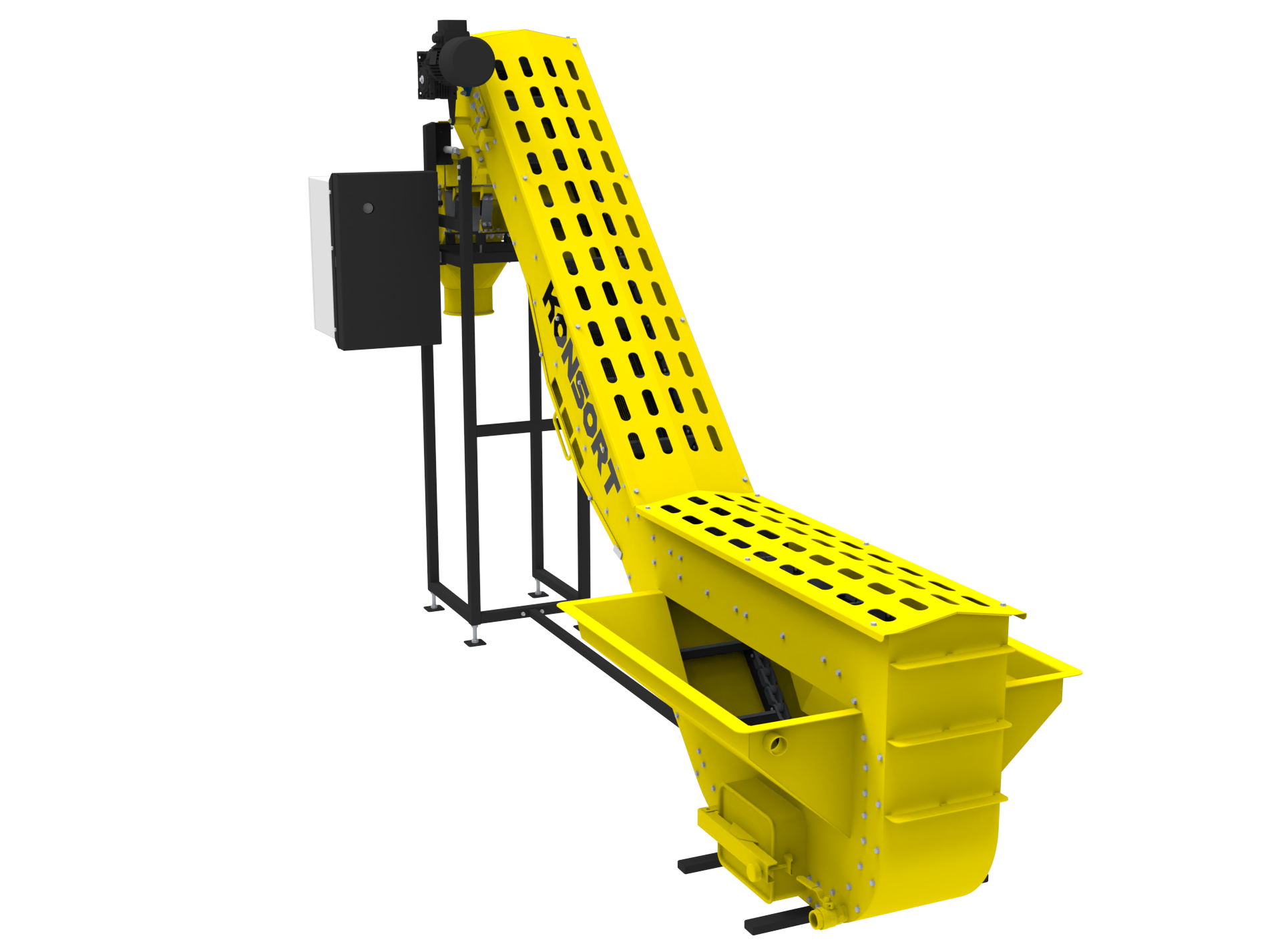 Przenośnik C-kształtny do automatyzacji transportu