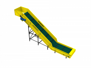 L-образный ленточно-цепной конвейер